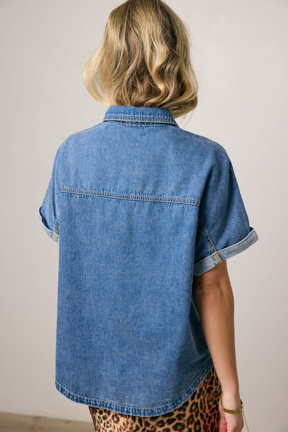Luca Denim Button Up - FINAL SALE