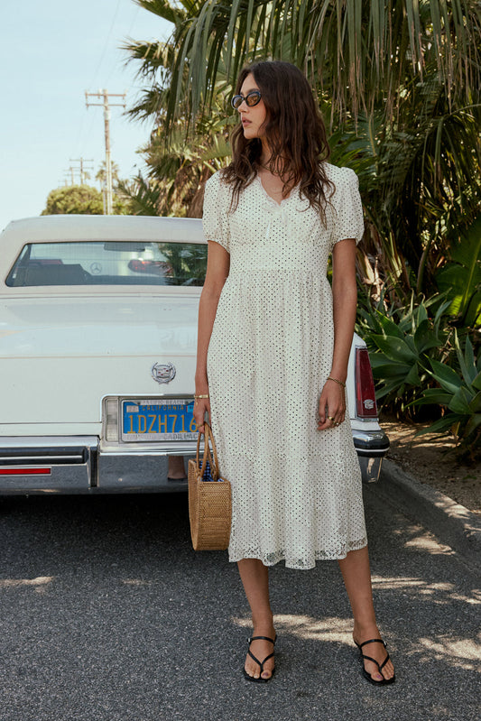 Nila Lace Midi Dress - FINAL SALE