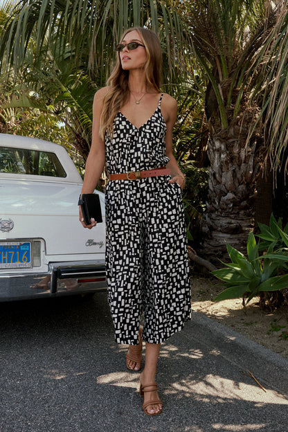Ronin Abstract Jumpsuit - FINAL SALE