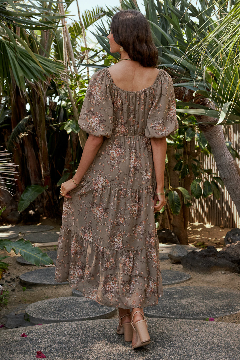 Maribel Dress in Olive - FINAL SALE