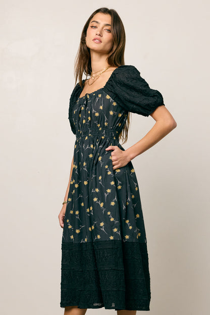 Rebekah Floral Midi Dress - FINAL SALE