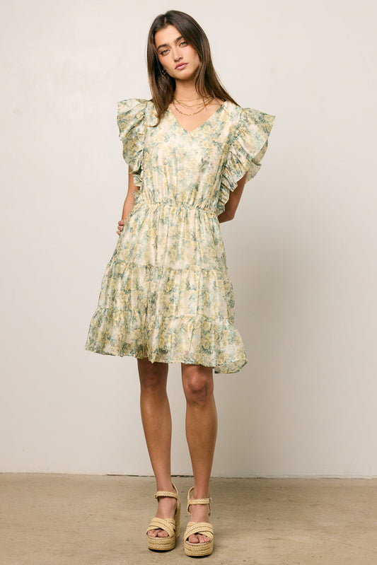 Katrina Ruffled Mini Dress - FINAL SALE