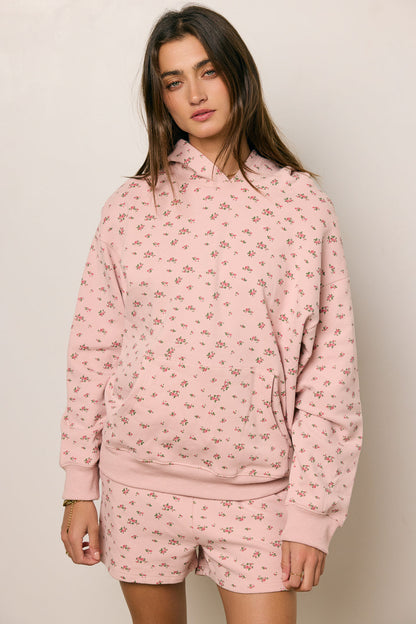 Elora Floral Shorts in Pink - FINAL SALE