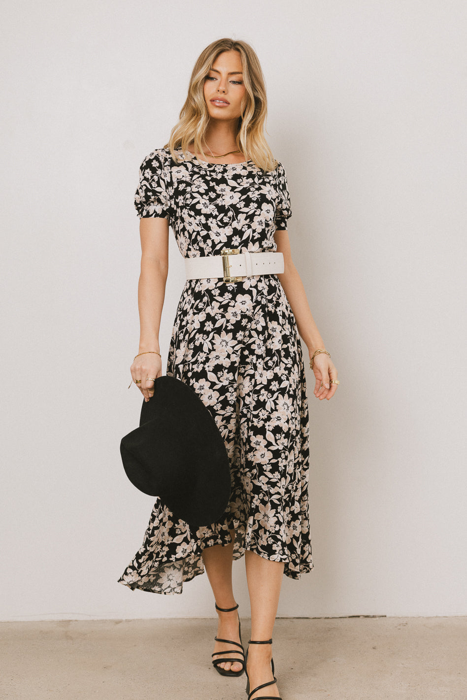 Zelda Floral Midi Dress - FINAL SALE
