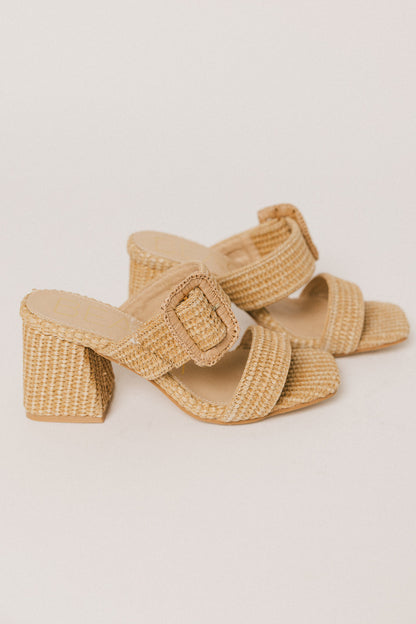 Corey Raffia Heel