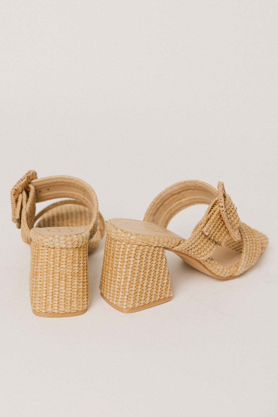 Corey Raffia Heel