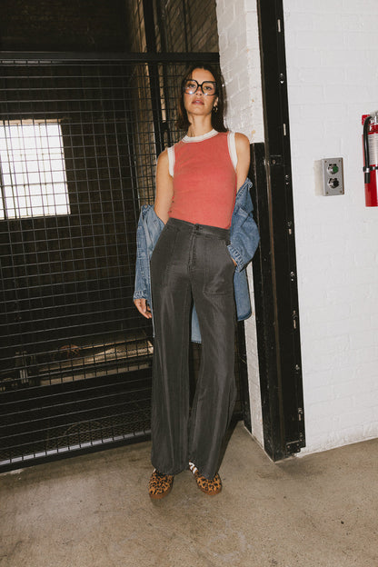Reece Wide Leg Pants in Black - FINAL SALE