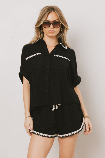 Kiana Embroidered Shorts - FINAL SALE