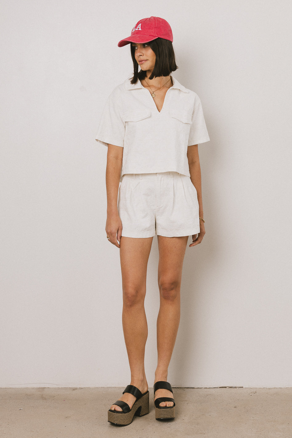 Lola Embroidered Shorts - FINAL SALE