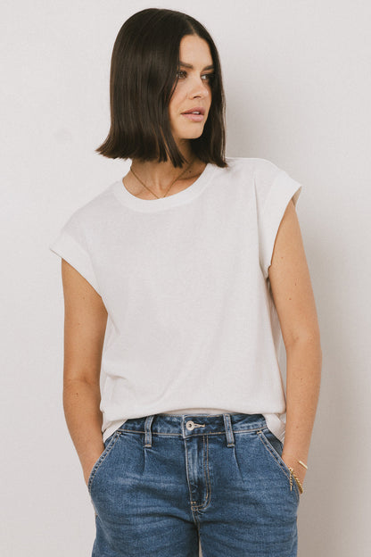 Arlo Top in White - FINAL SALE