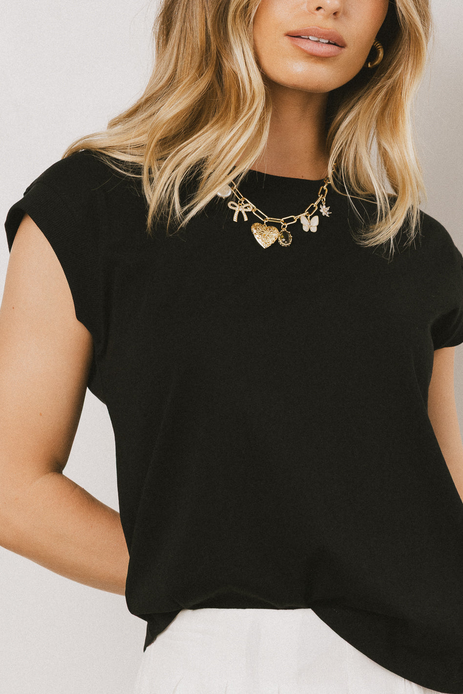 Arlo Top in Black - FINAL SALE
