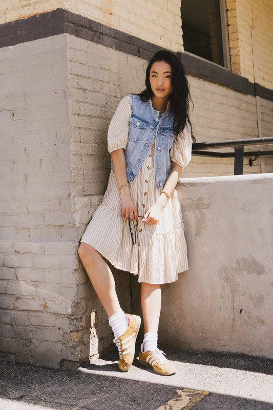 Aiden Denim Vest - FINAL SALE