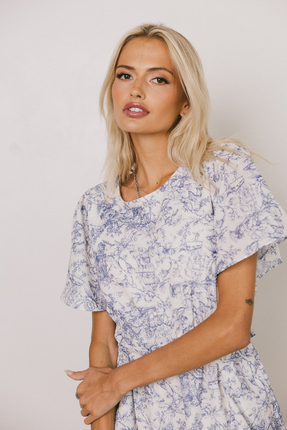 Theresa Floral Midi Dress - FINAL SALE