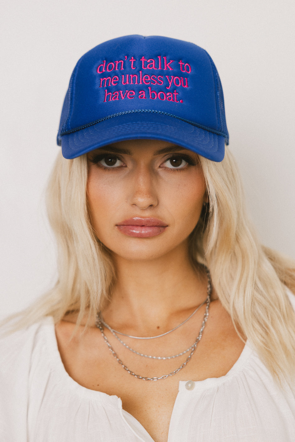 Don't Talk To Me Baseball Cap - FINAL SALE