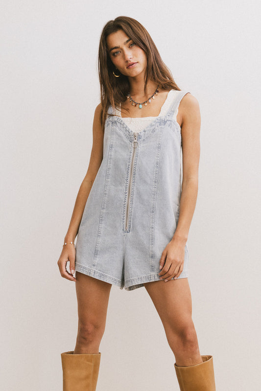 Alfie Denim Romper - FINAL SALE