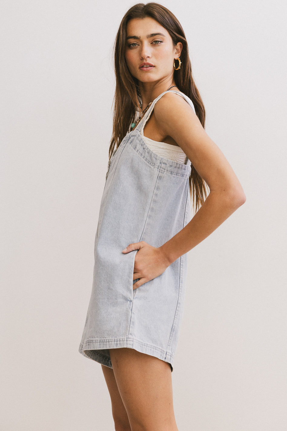 Alfie Denim Romper - FINAL SALE