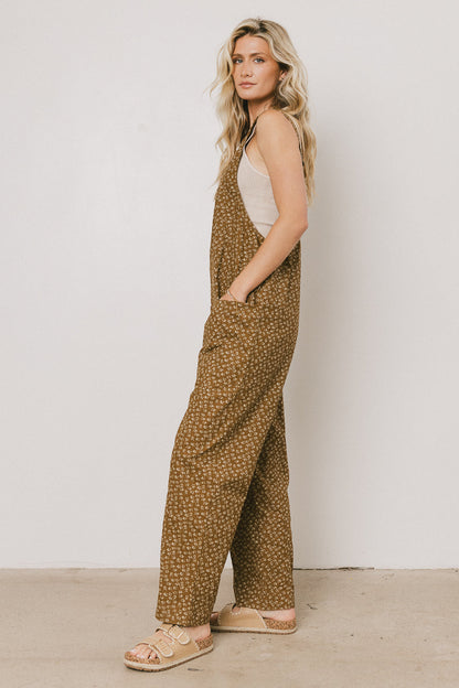 Lillian Floral Overalls - FINAL SALE