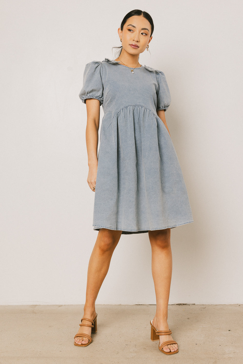 Archer Denim Mini Dress - FINAL SALE