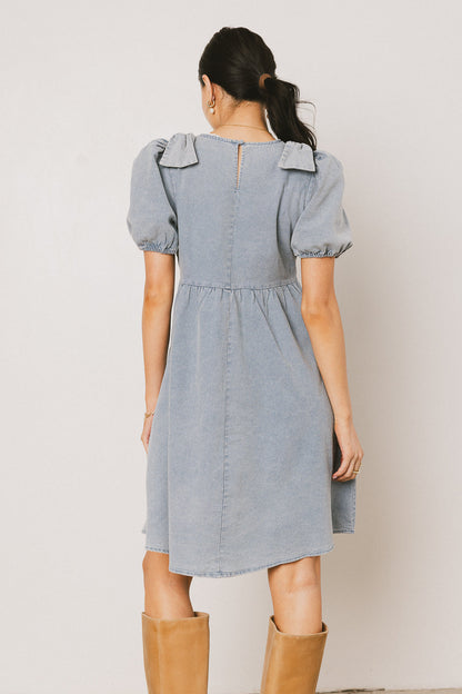 Archer Denim Mini Dress - FINAL SALE