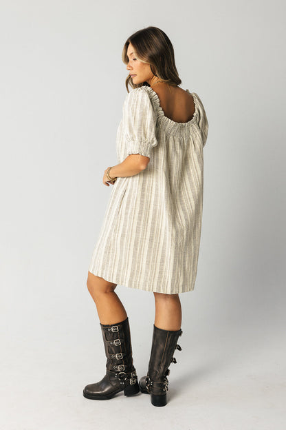 Drew Striped Babydoll Dress - FINAL SALE
