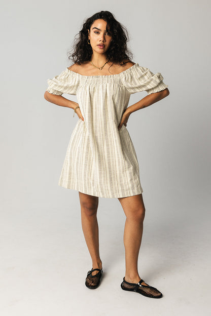 Drew Striped Babydoll Dress - FINAL SALE