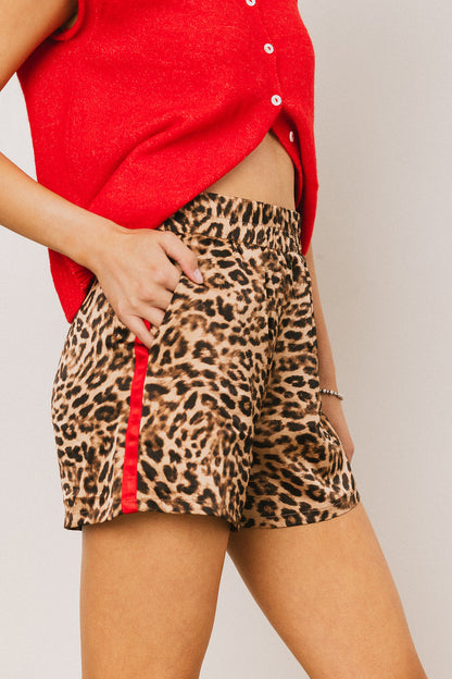 Milan Shorts in Leopard - FINAL SALE