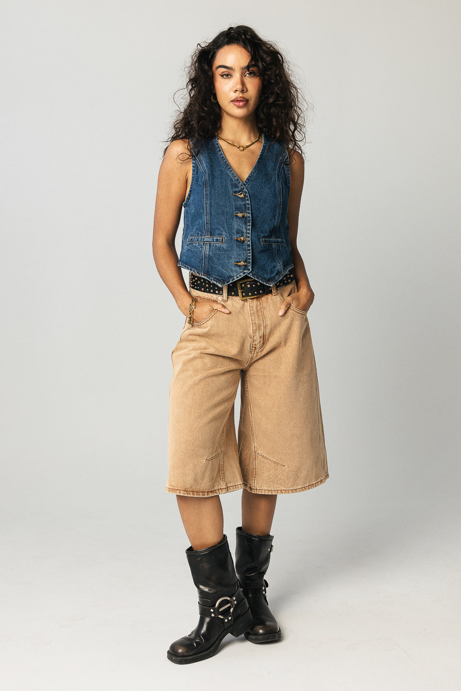 Casper Denim Vest - FINAL SALE