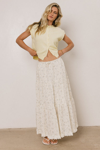Eileen Floral Maxi Skirt - FINAL SALE