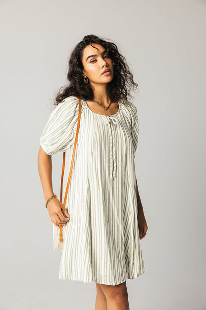 Jenny Striped Babydoll Dress - FINAL SALE