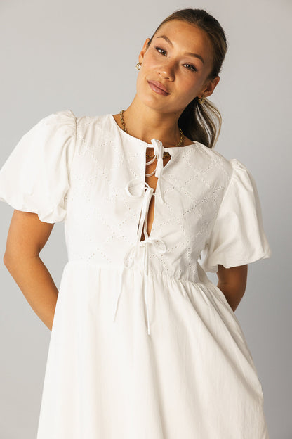 Penn Bow Mini Dress - FINAL SALE