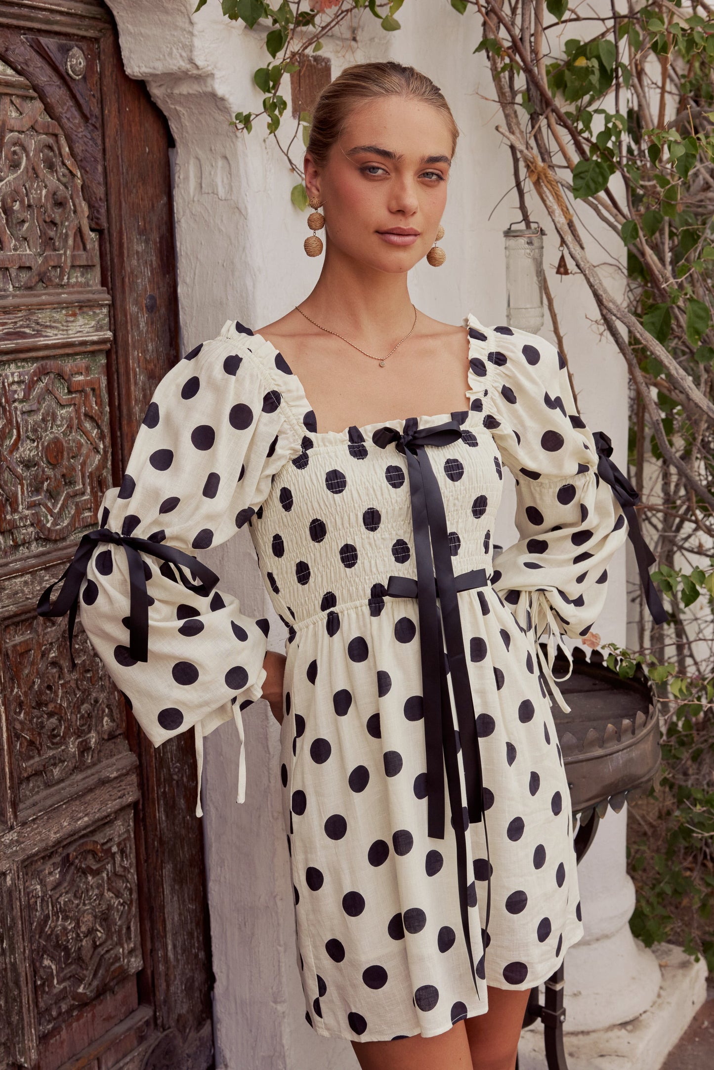 Frances Polka Dot Mini Dress - FINAL SALE