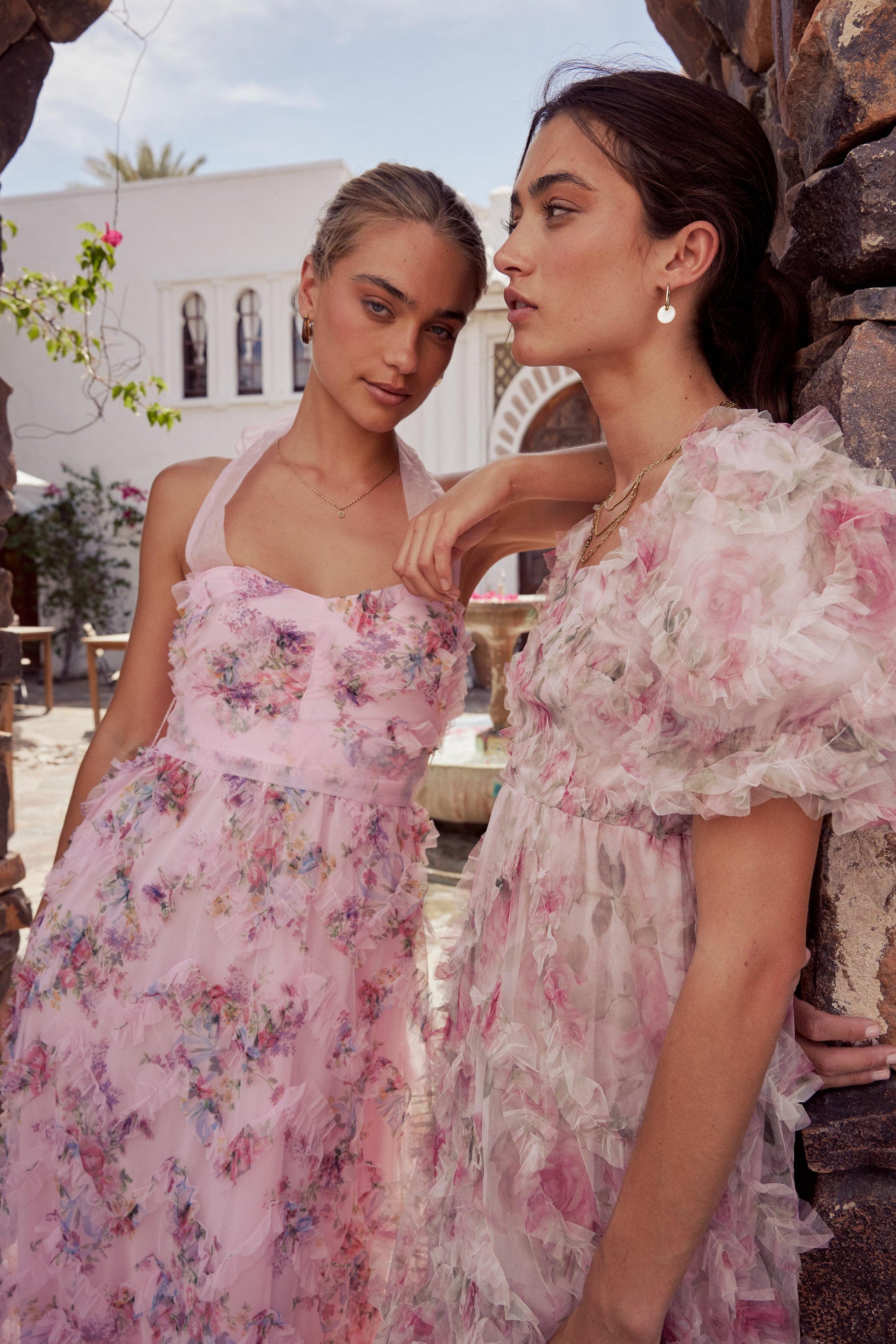 Brynn Ruffle Midi Dress - FINAL SALE