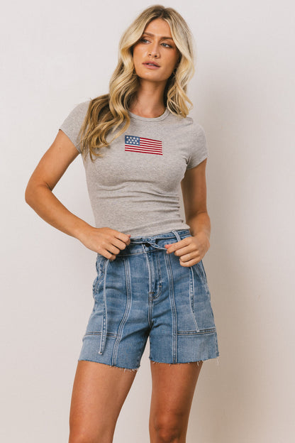 Heidi Denim Shorts - FINAL SALE