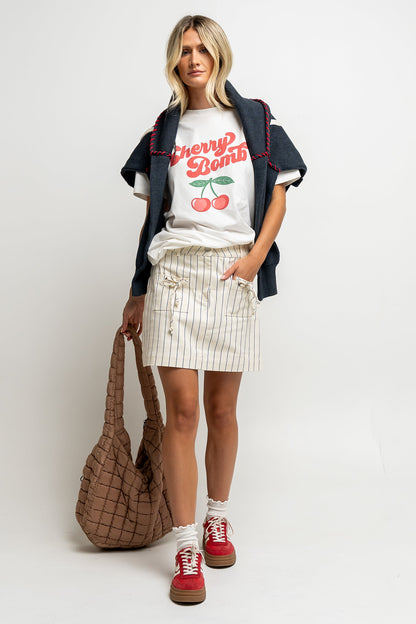 Cherry Bomb Graphic Tee - FINAL SALE