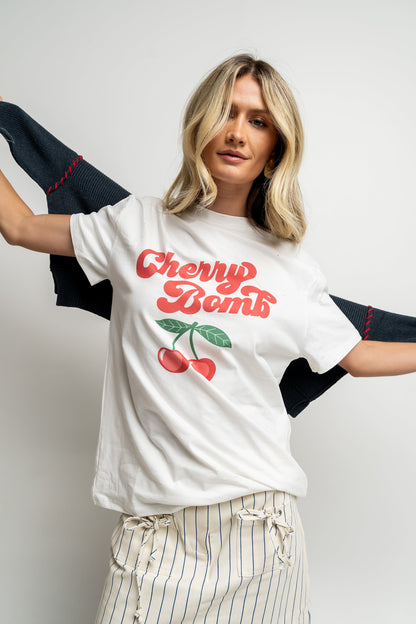 Cherry Bomb Graphic Tee - FINAL SALE