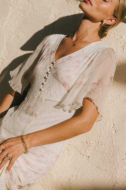 Nicole Floral Maxi Dress - FINAL SALE