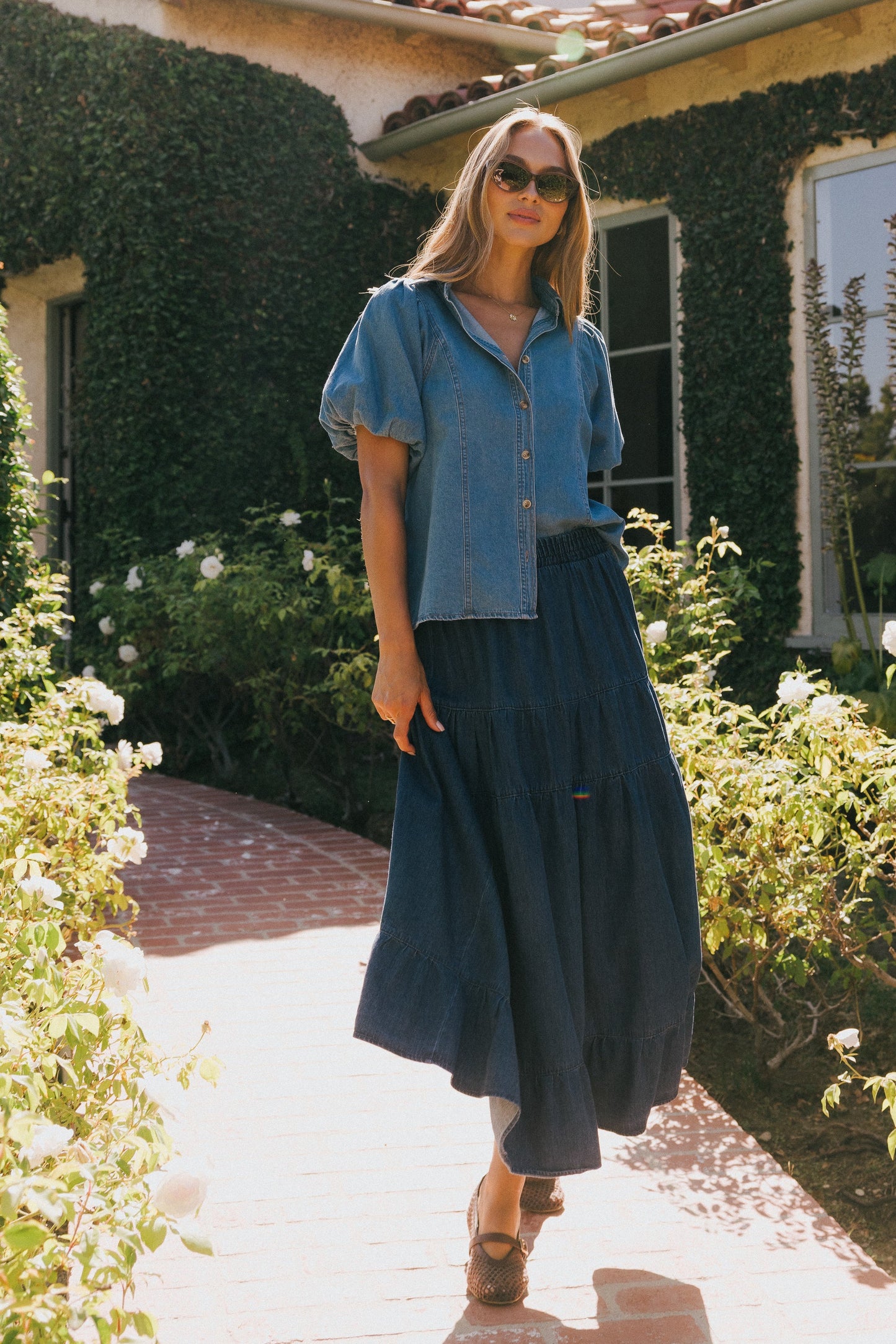 Lisa Tiered Maxi Skirt - FINAL SALE