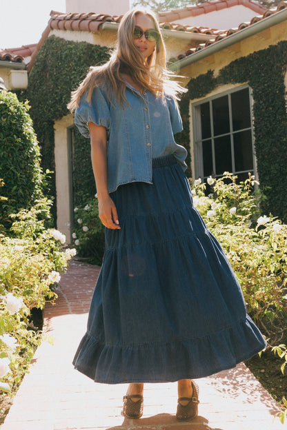 Salem Denim Button Up