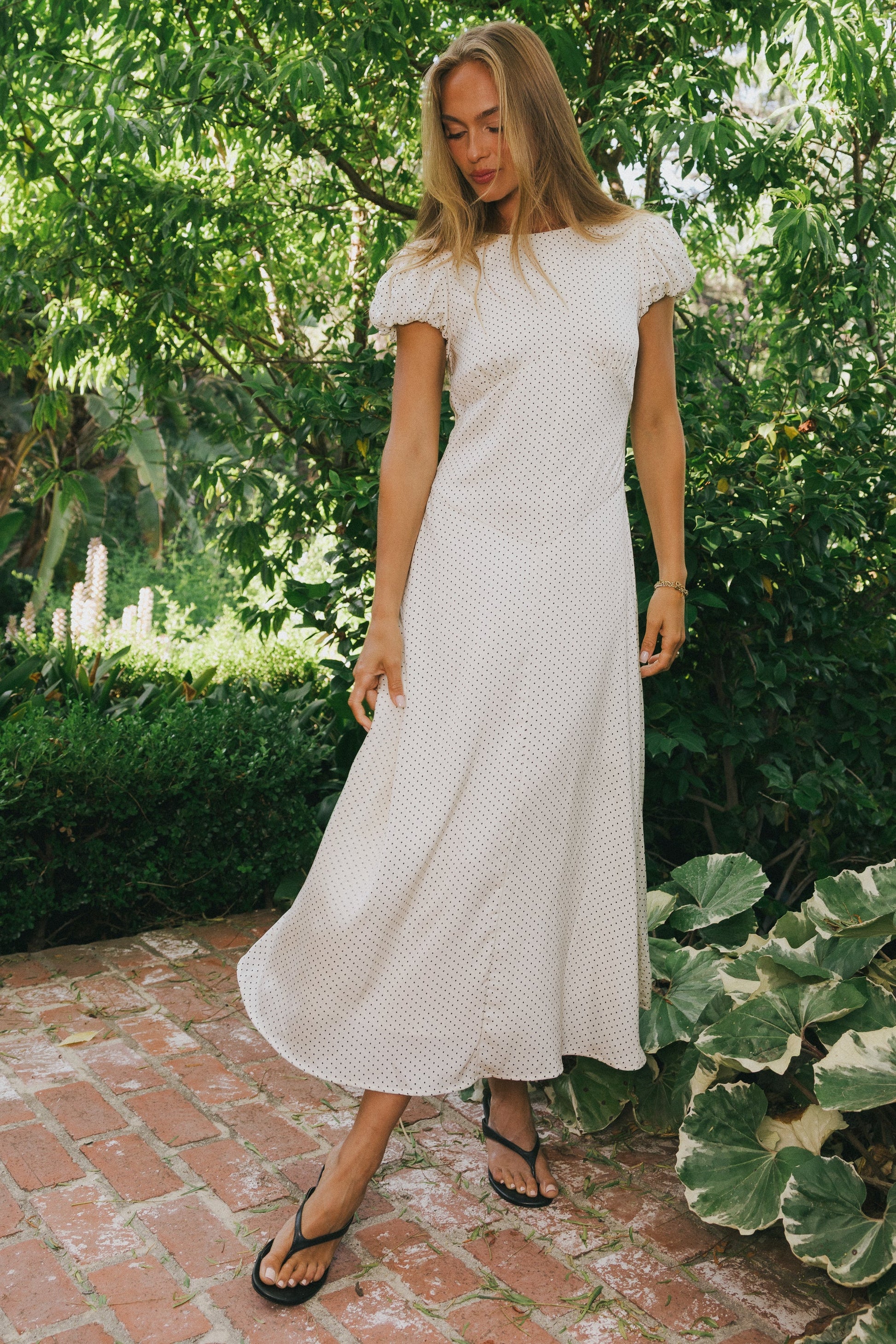 Karla Polka Dot Maxi Dress - FINAL SALE