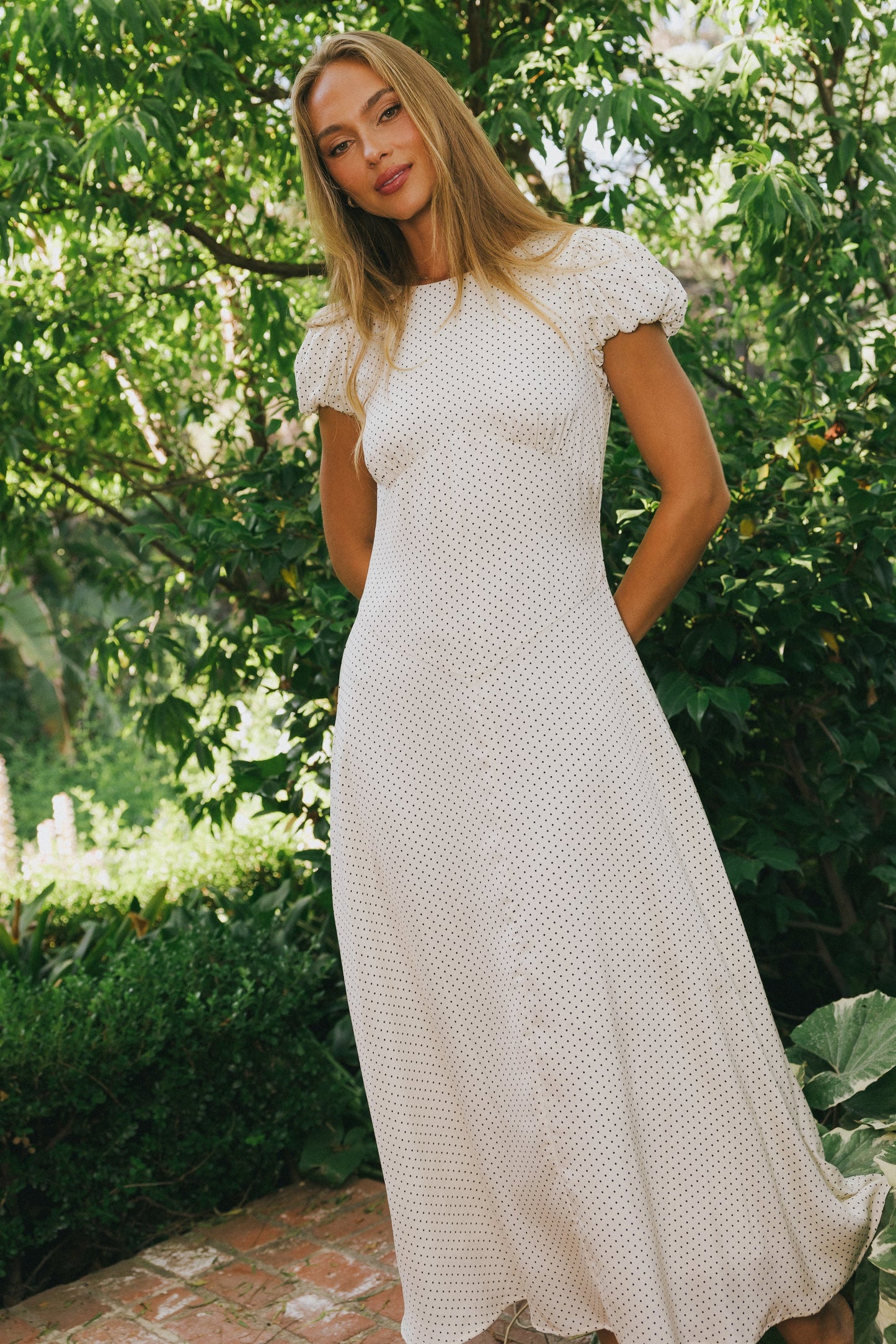 Karla Polka Dot Maxi Dress - FINAL SALE