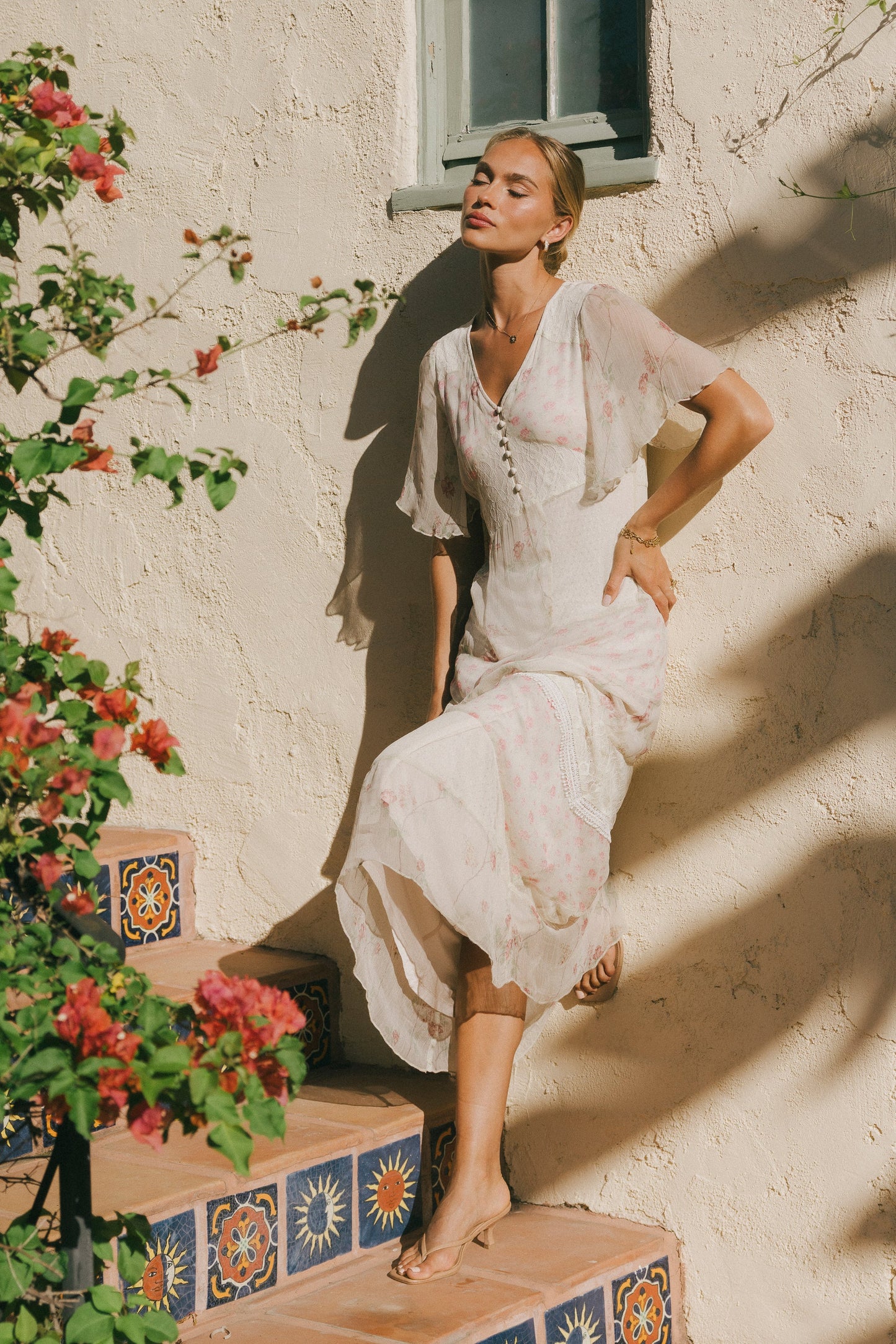 Nicole Floral Maxi Dress - FINAL SALE