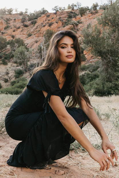 Dallas Sheer Midi Dress - FINAL SALE