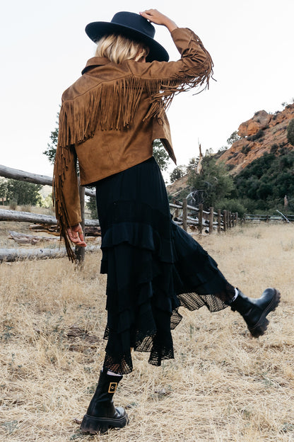 Megan Tiered Midi Skirt - FINAL SALE