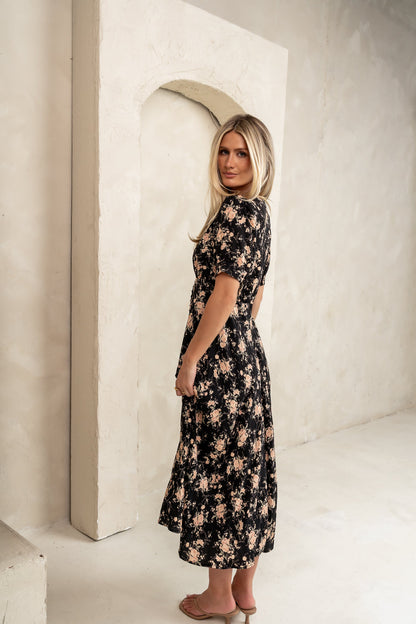 Jolie Floral Midi Dress - FINAL SALE