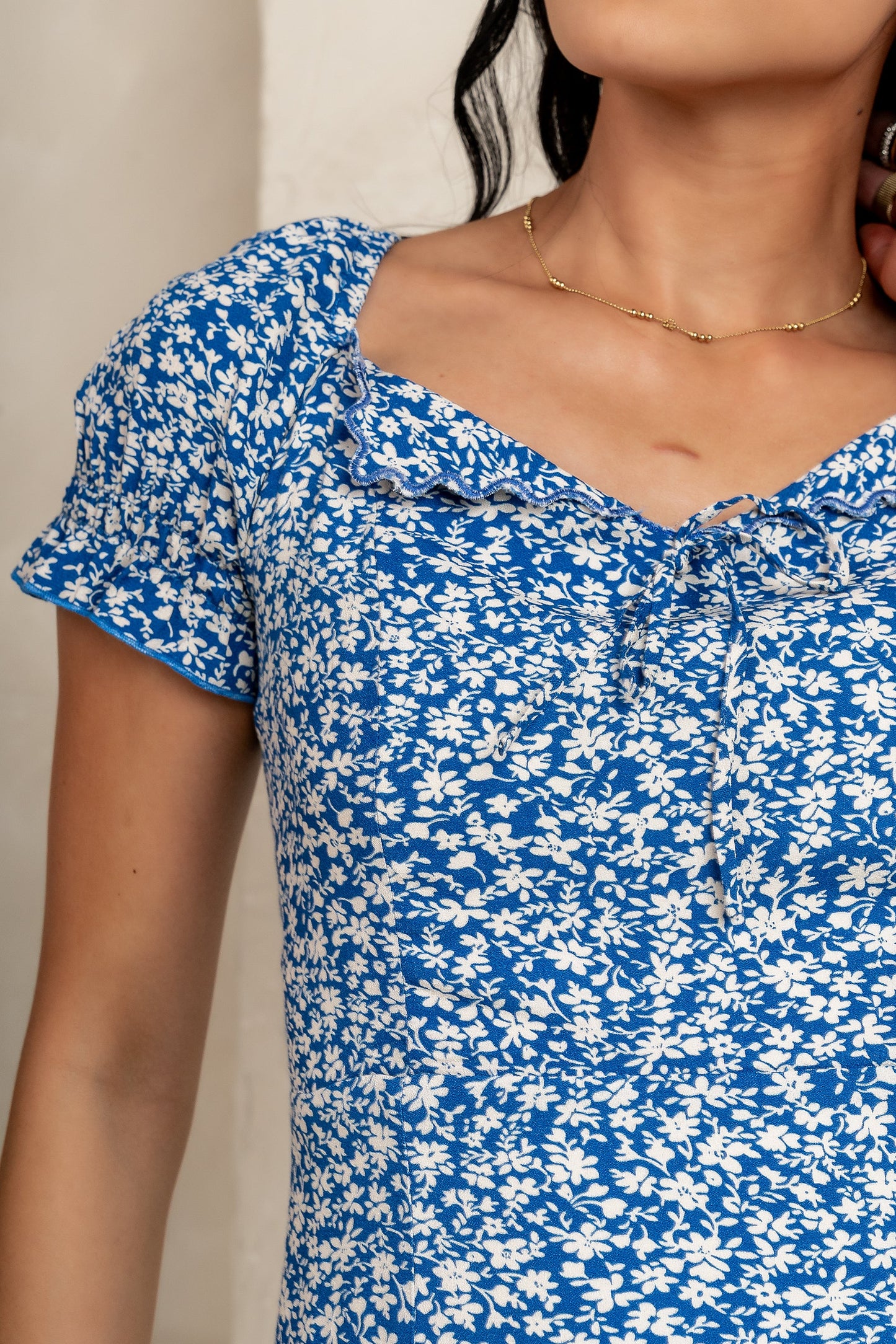Marlow Maxi Dress in Blue - FINAL SALE