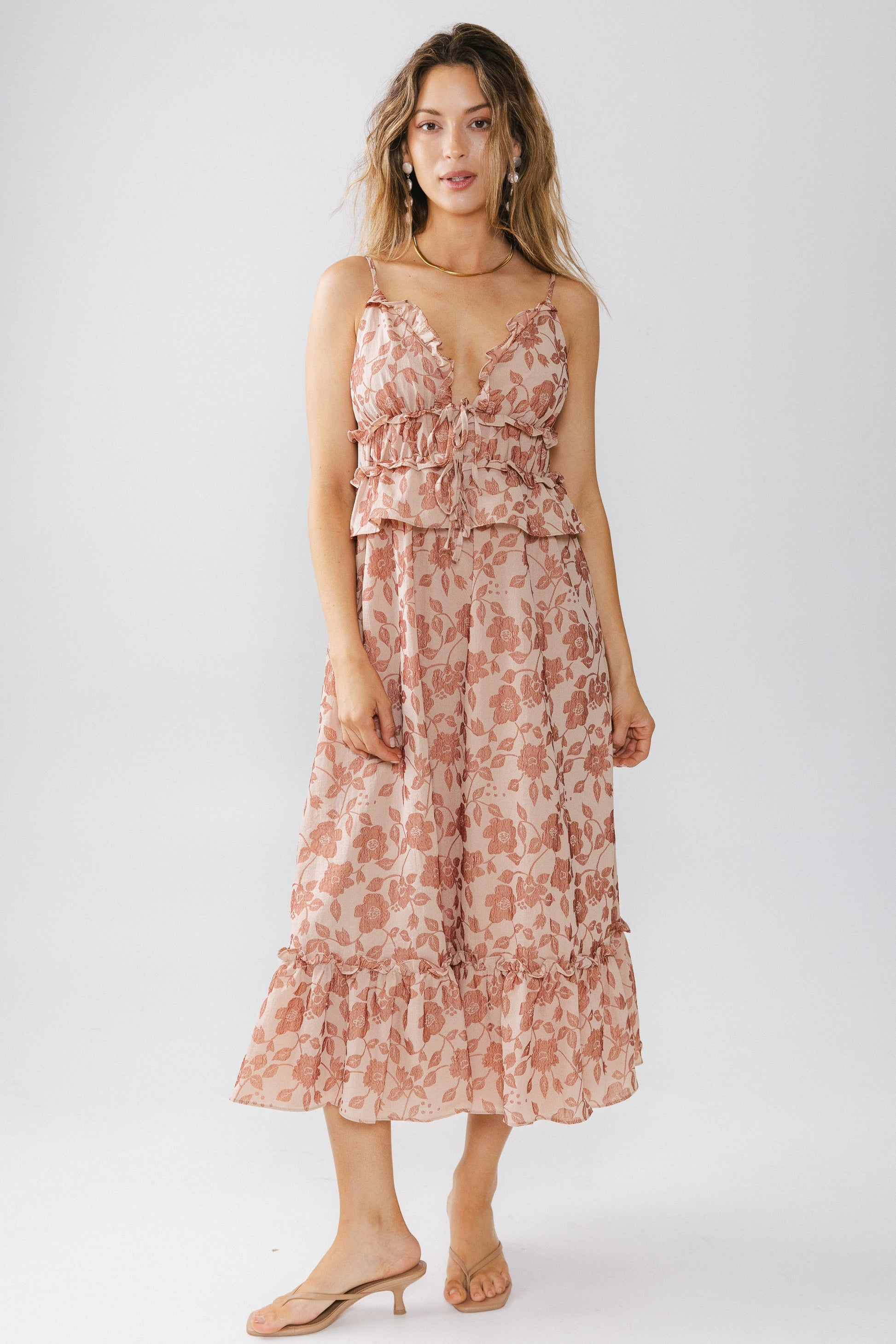 Francis Floral Midi Dress - FINAL SALE