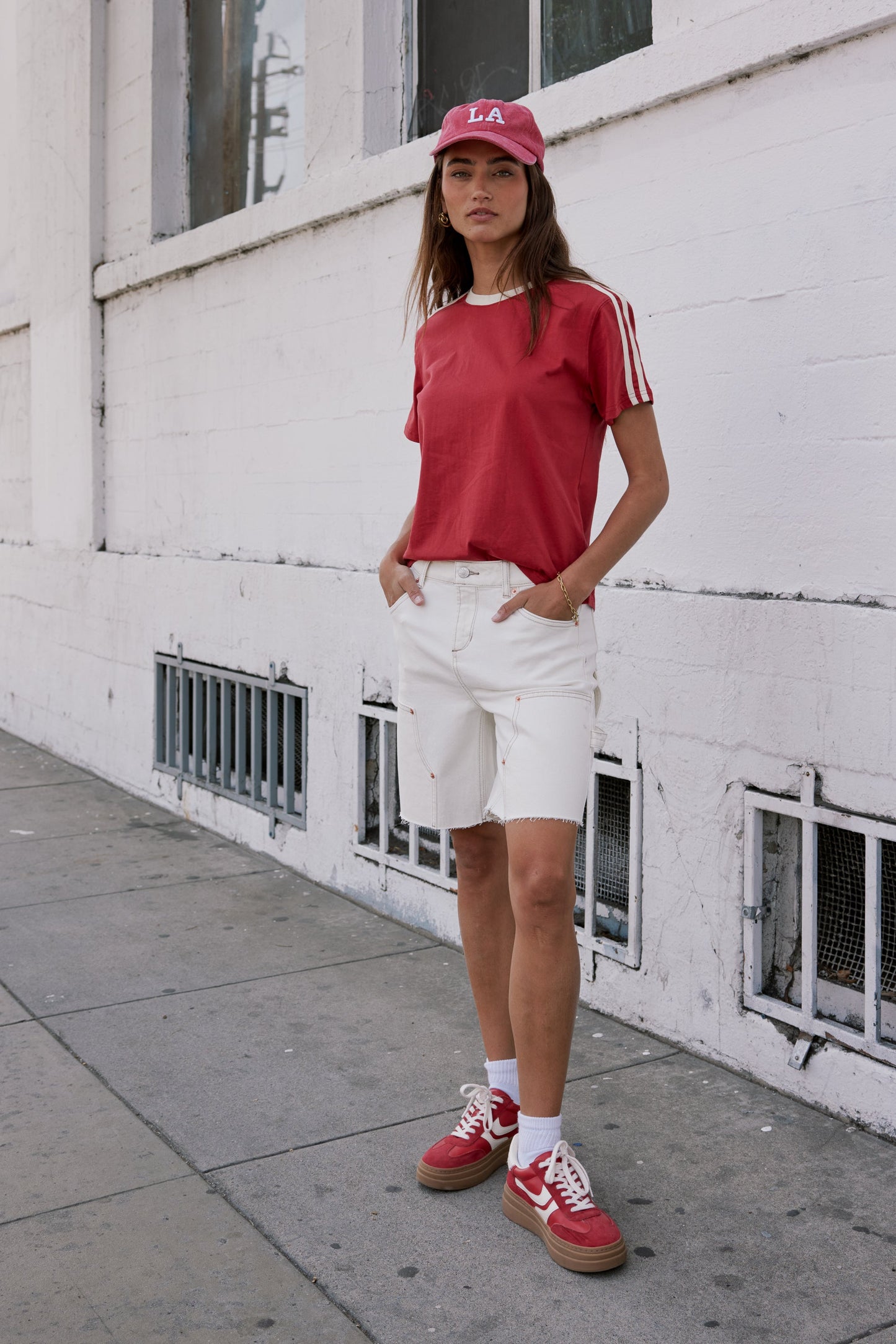 All Star Striped Tee - FINAL SALE