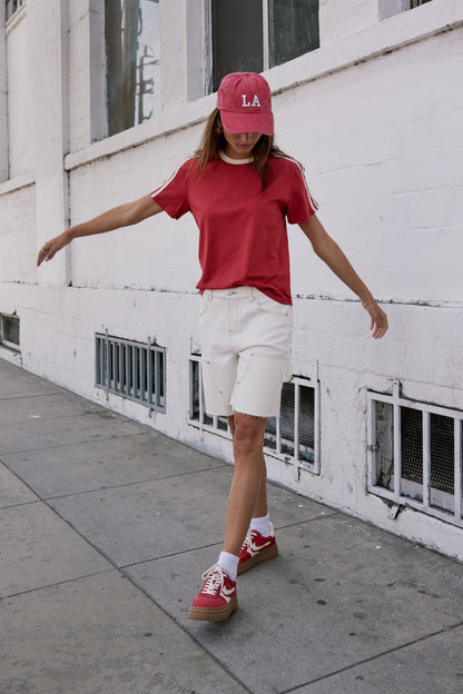 All Star Striped Tee - FINAL SALE