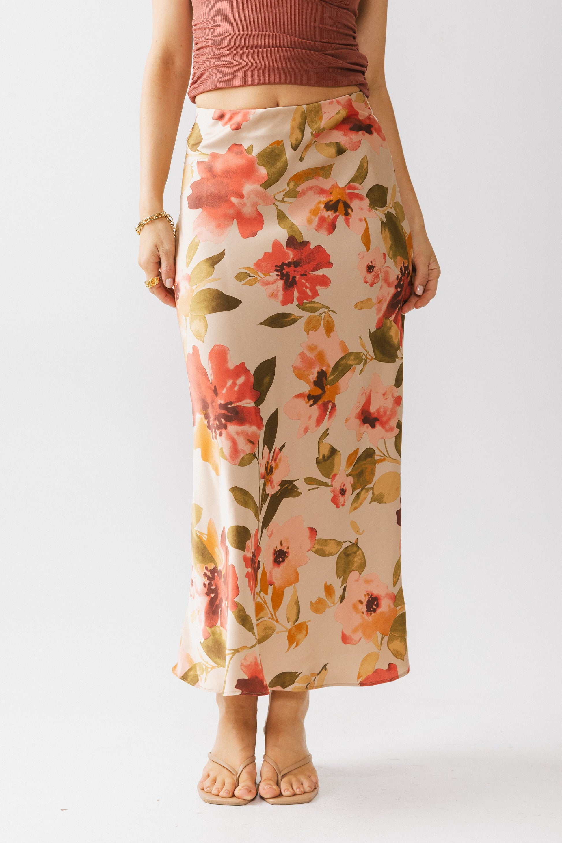 Addison Floral Maxi Skirt - FINAL SALE