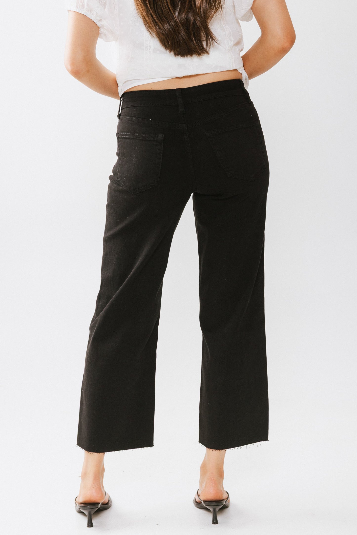 Jenny Cropped Wide Leg Jeans - FINAL SALE